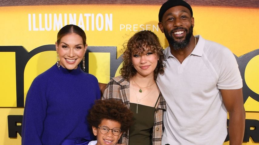 Allison Holker und Stephen "tWitch" Boss mit ihren Kindern im Juni 2022
