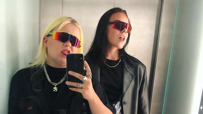 Alma und ihre Freundin Natalia