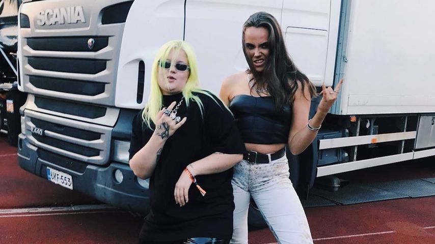 Alma und ihre Freundin Natalia