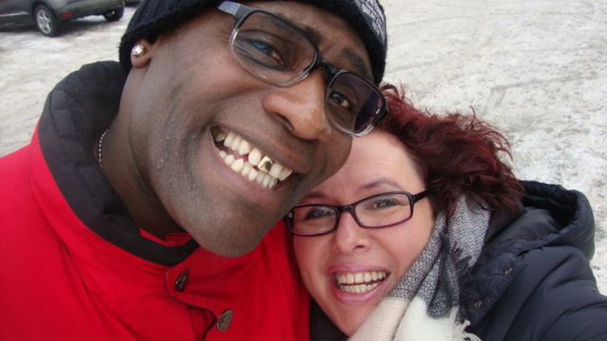 Alphonso Williams mit seiner Frau Manuela
