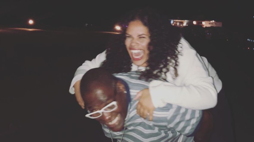 Alphonso Williams mit seiner Tochter Franziska