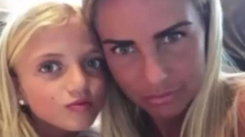 Princess Tiaamii Andre und Katie Price in jungen Jahren