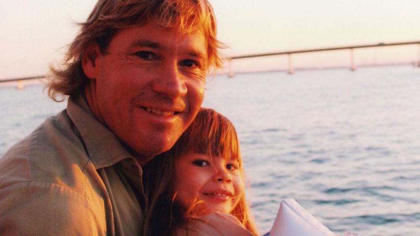 Steve Irwin mit seiner Tochter Bindi Iriwn
