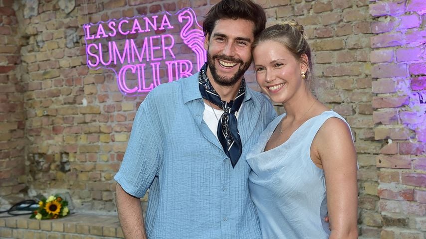 Alvaro Soler und Melanie Kroll beim LASCANA Summer Club in Berlin-Friedrichshain