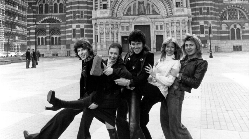 Alvin Stardust mit der Band Guys 'n' Dolls, 1976