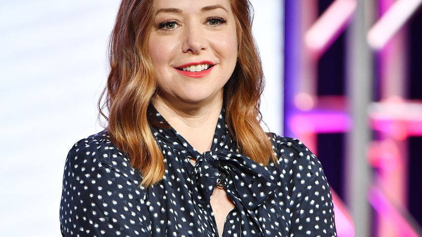 Alyson Hannigan auf einer Pressetour in Pasadena im Januar 2020