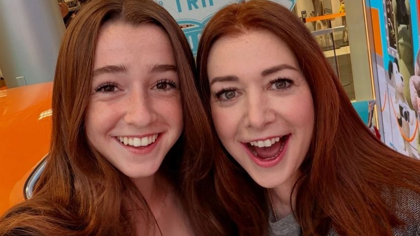 Alyson Hannigan und ihre Tochter Satyana