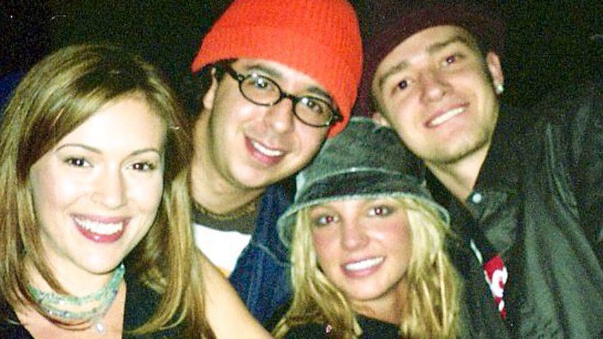 Alyssa Milano, Alaa Khaled, Britney Spears und Justin Timberlake