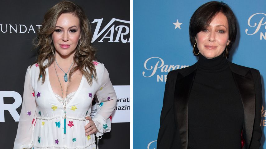 Alyssa Milano und "Charmed"-Kollegin Shannen vertragen sich