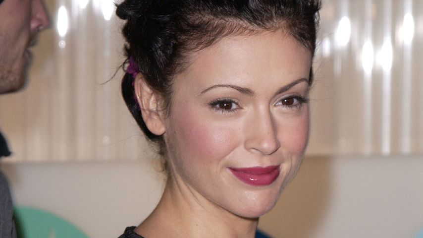 "Charmed"-Star Alyssa Milano, 2002