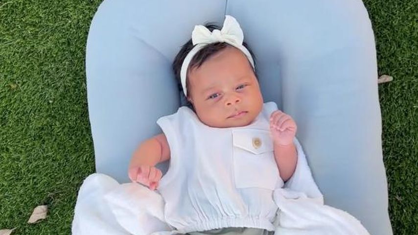Alyssa Scotts Tochter Halo im Januar 2023