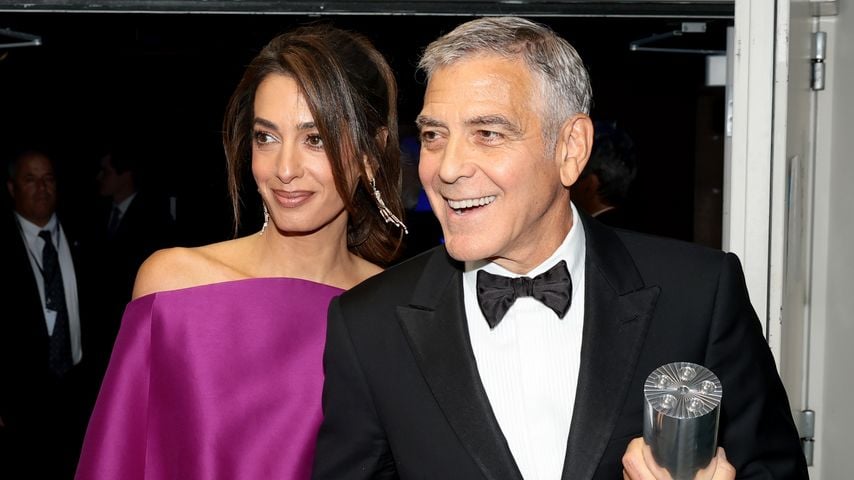 Amal und George Clooney bei der Chaplin Award Gala im Lincoln Center in New York City