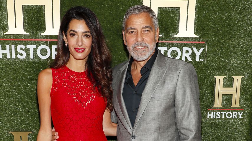 Amal und George Clooney in Washington D.C.