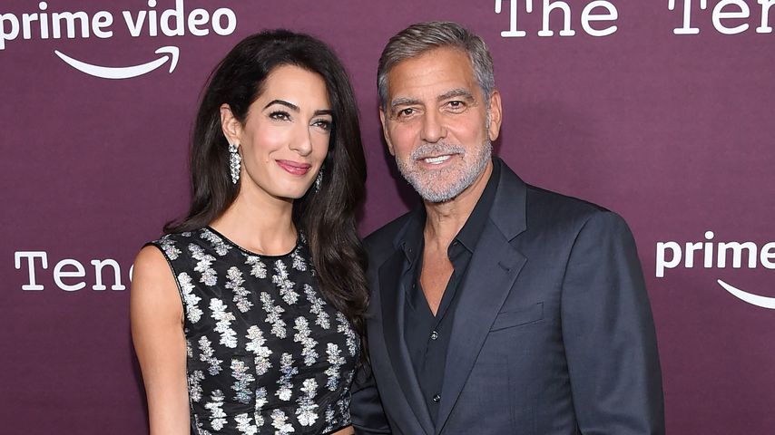 Amal und George Clooney