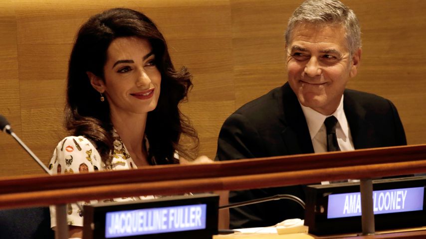 George Clooney & Amal: Zwillings-Zoff schon vor der Geburt?