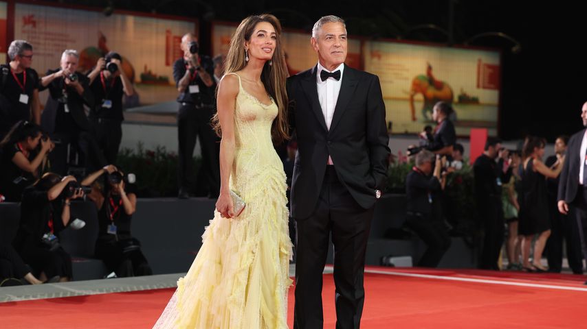 Amal und George Clooney im September 2024 in Venedig