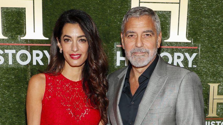 Amal und George Clooney, September 2022