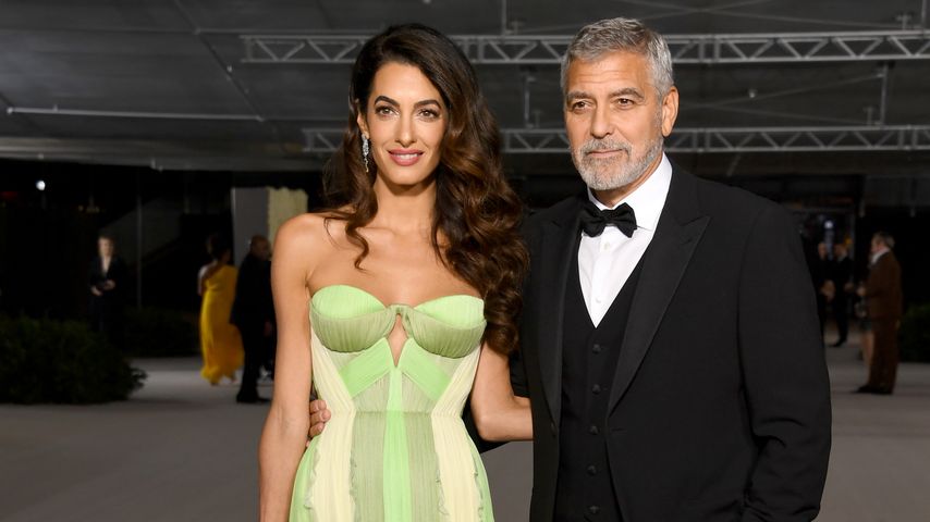 Amal und George Clooney