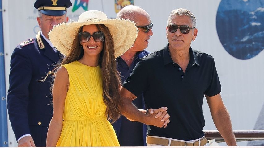 Amal und George Clooney bei den Filmfestspielen von Venedig, 2024