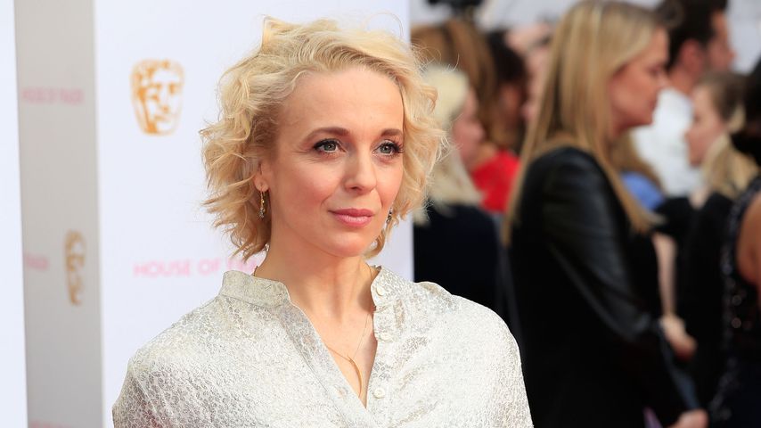 Amanda Abbington auf einer Preisverleihung in London