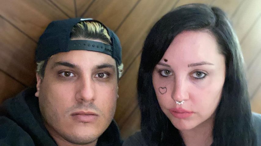Amanda Bynes mit ihrem Verlobten Paul