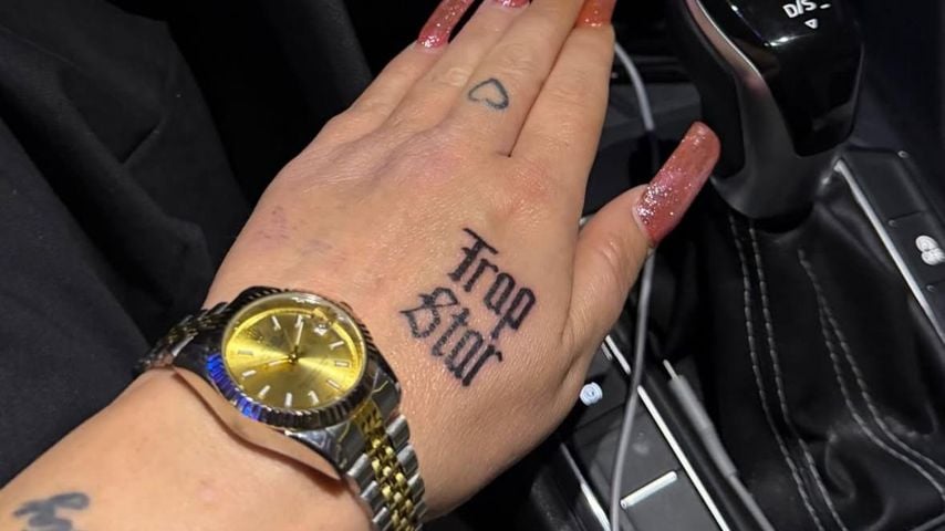 Amanda Bynes neues Handtattoo, Januar 2026