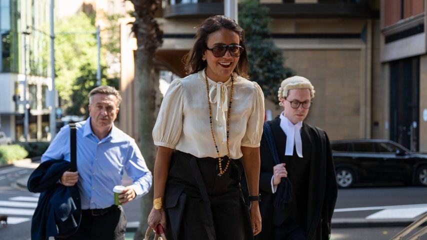 Amanda Ghost trifft am Bundesgerichtshof von Australien in Sydney ein, 21. September 2026