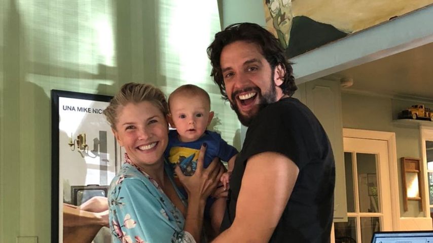 Amanda Kloots und Nick Cordero mit ihrem Sohn Elvis