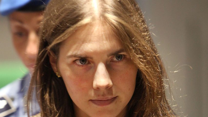 Amanda Knox im Jahr 2011 vor einem Gericht