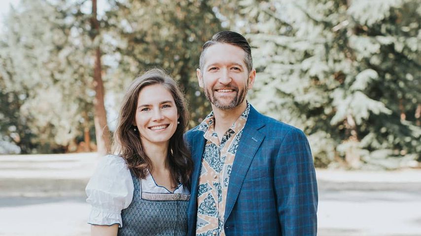 Amanda Knox und ihr Mann Christopher Robinson im Mai 2021
