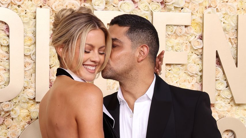 Amanda Pacheco und Wilmer Valderrama bei den Golden Globes, 2024