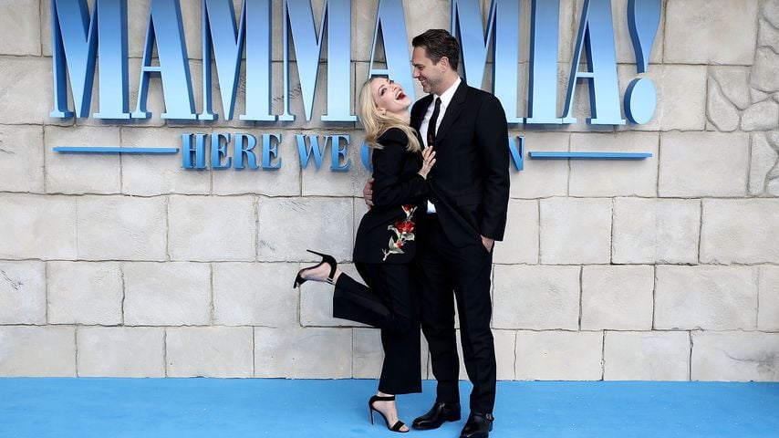 Amanda Seyfried und Thomas Sadoski bei der Premiere von "Mamma Mia! Here We Go Again" in London