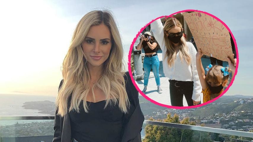 US-Bachelor-Amanda nimmt ihre Tochter mit zu Demonstrationen
