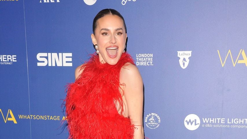 Amber Davies bei den WhatsOnStage Awards 2026 im London Palladium.