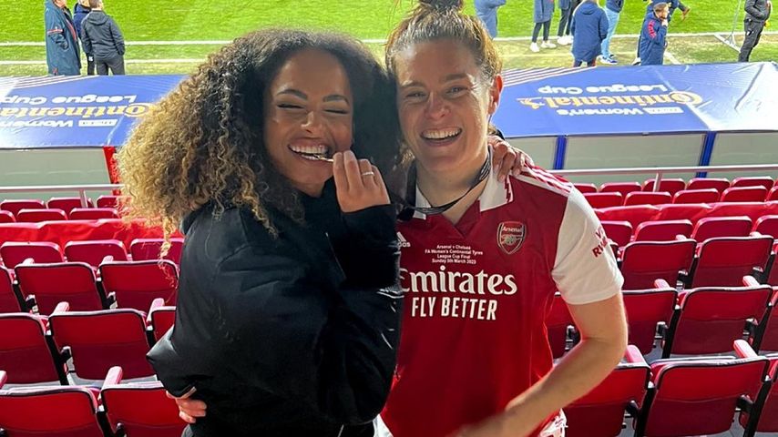 Amber Gill und Jen Beattie im März 2023 in London