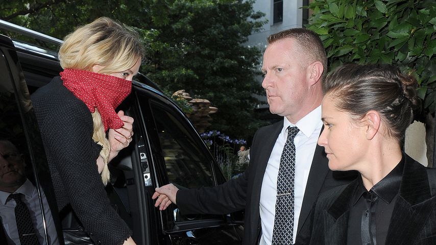 Amber Heard beim Londoner Gericht