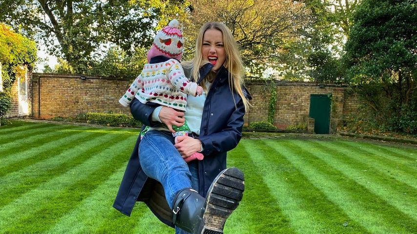 Amber Heard mit ihrer Tochter Oonagh Paige, Oktober 2021