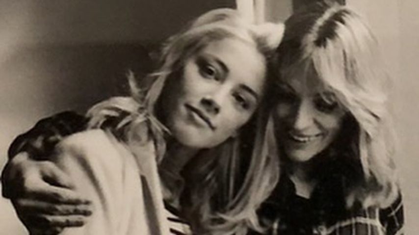 Amber Heard mit ihrer Mutter Paige Heard