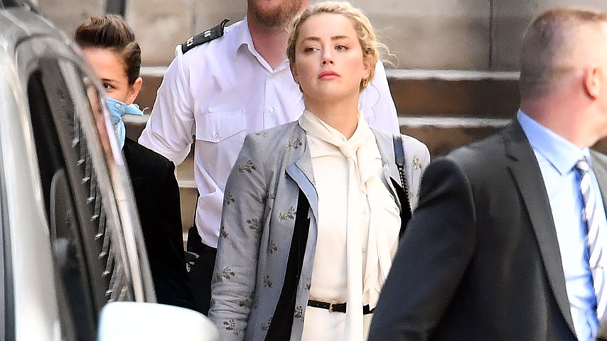 Amber Heard vor dem Gerichtsgebäude im Juli 2020