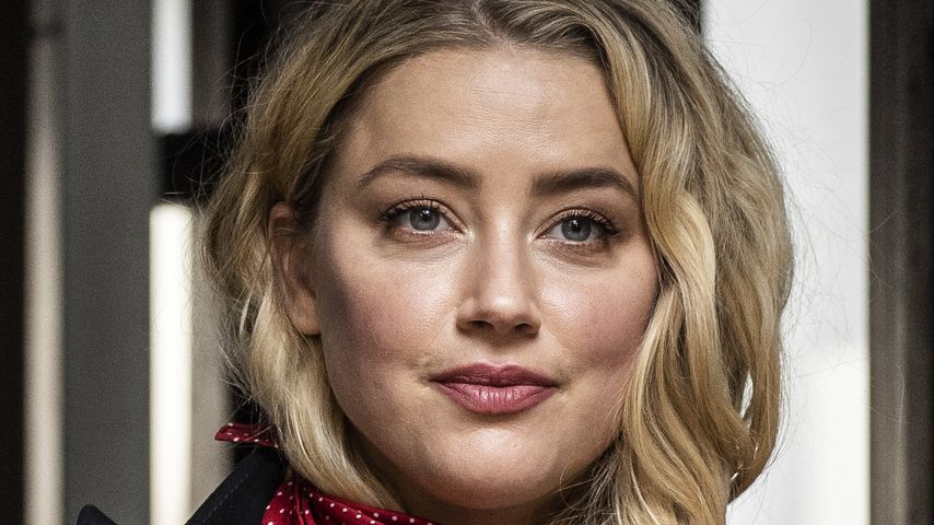 Amber Heard vor dem Gericht in London im Juli 2020