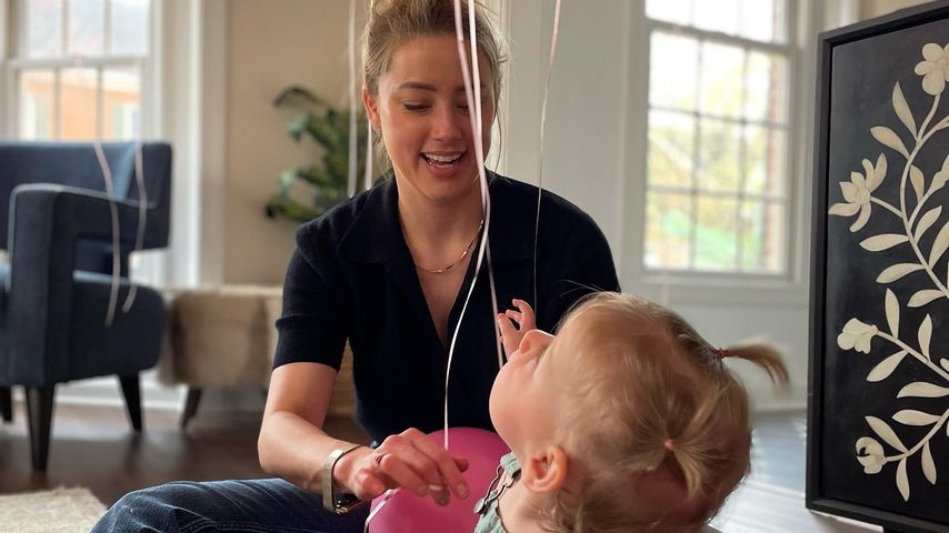 Nach Niederlage: Amber Heard konzentriert sich auf ihr Baby