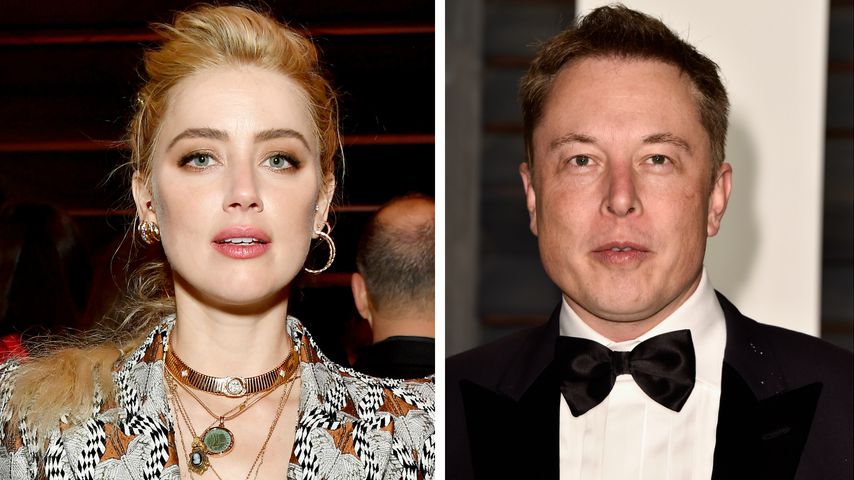 Amber Heard soll sich heimlich mit Elon Musk getroffen haben
