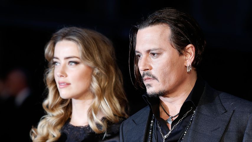 Amber Heard und Johnny Depp beim BFI London Film Festival