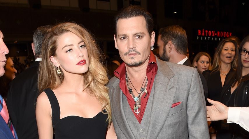Amber Heard und Johnny Depp im September 2015