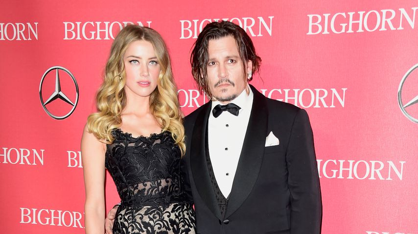 Amber Heard und Johnny Depp, 2016