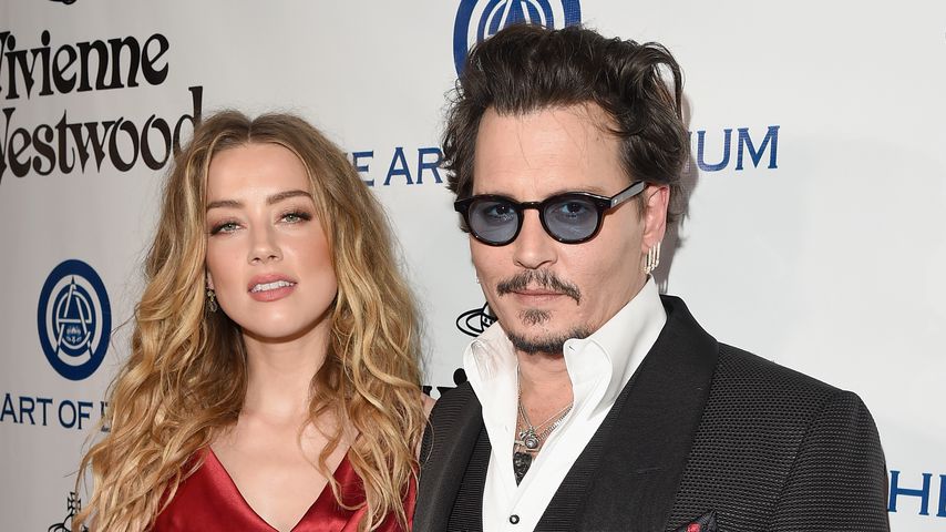 Amber Heard und Johnny Depp im Januar 2016