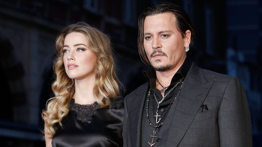 Amber Heard und Johnny Depp im Oktober 2015