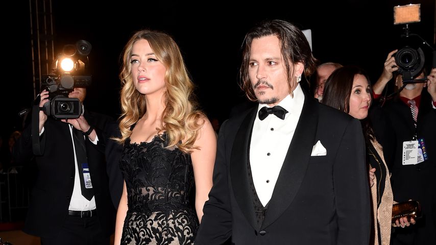 Amber Heard und Johnny Depp im Januar 2016