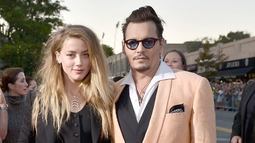 Amber Heard und Johnny Depp, September 2015