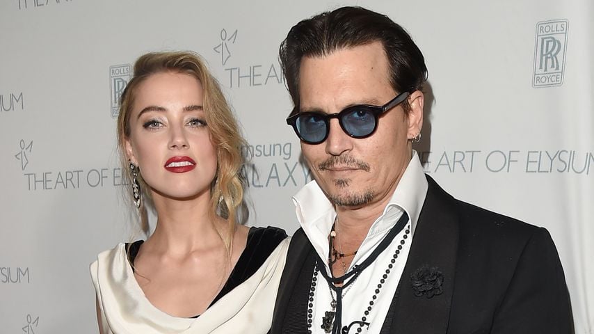 Amber Heard und Johnny Depp im Jahr 2015